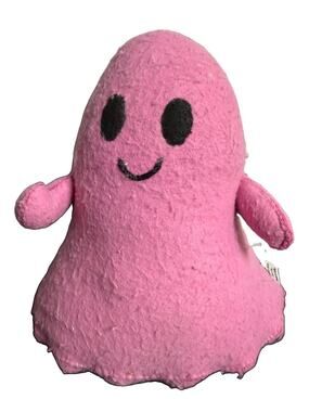 Unbranded Pink Ghost Friend Weighted Plush Decor New